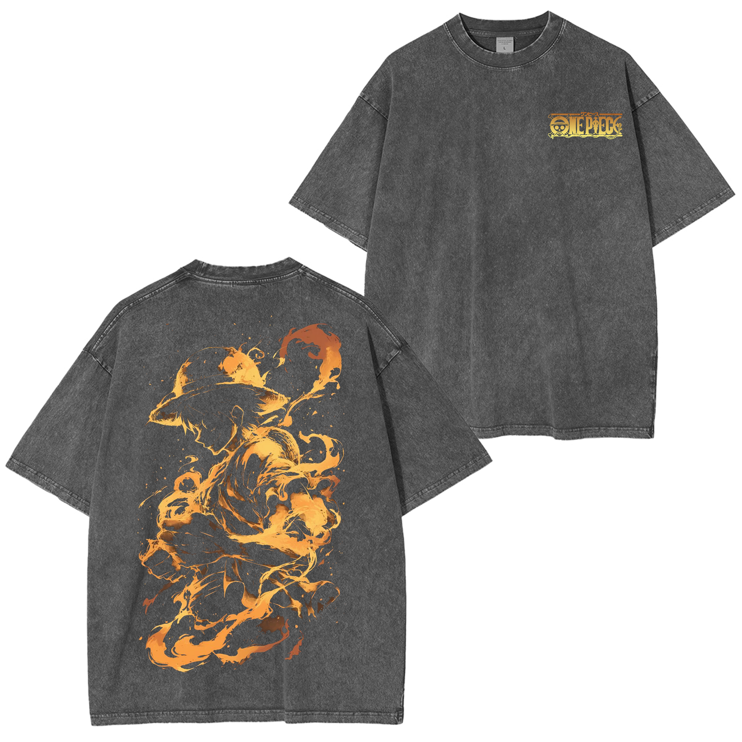 Monkey D. Luffy,One Piece Washed T-shirt/Crewneck/Hoodie