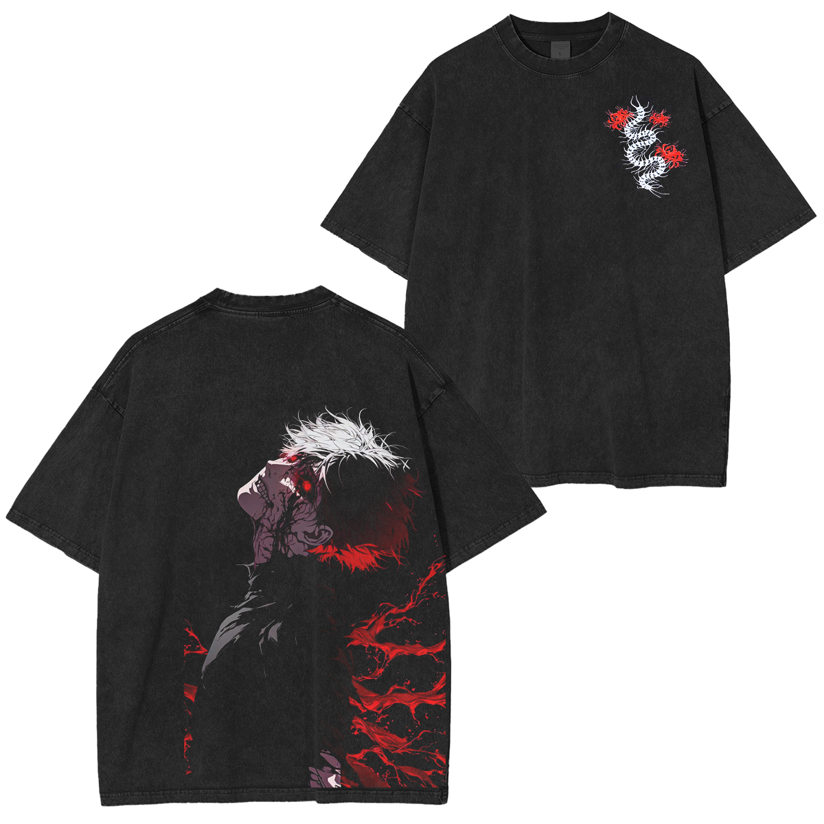 Camiseta/Sudadera/Sudadera con Capucha Vintage de Tokyo Ghoul