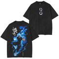 Camiseta/Sudadera/Sudadera con capucha Jujutsu Kaisen con lavado vintage