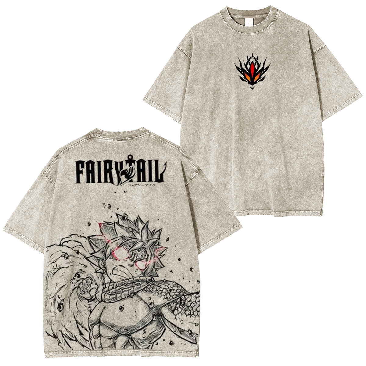 Fairy Tail: Natsu Dragneel Camiseta/Sudadera/Sudadera con capucha vintage