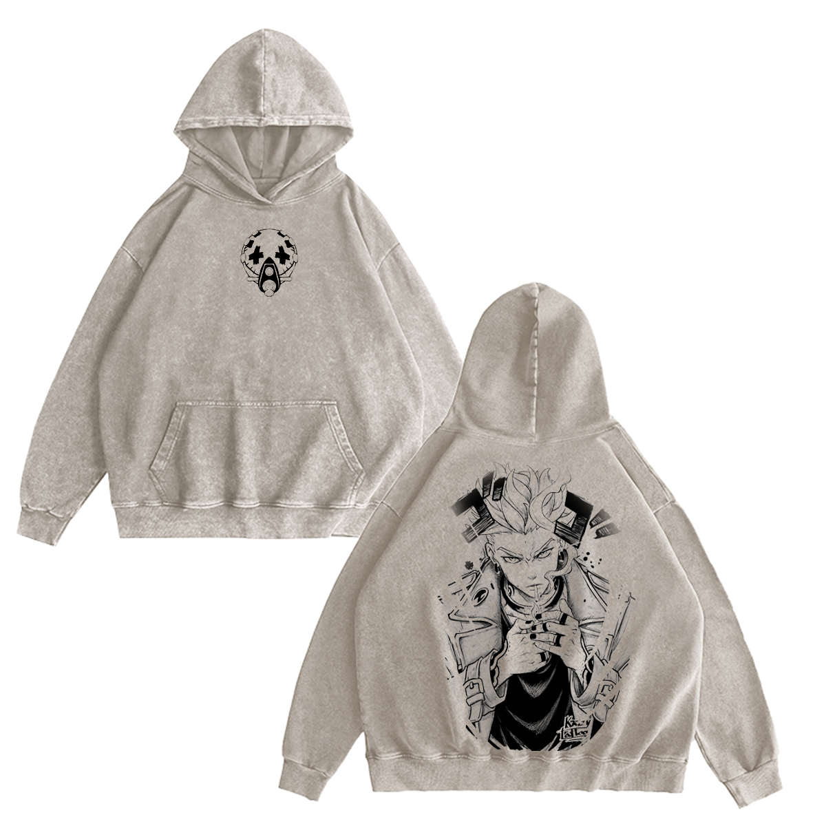 Camiseta/Sudadera/Sudadera con capucha Gachiakuta Vintage Washed