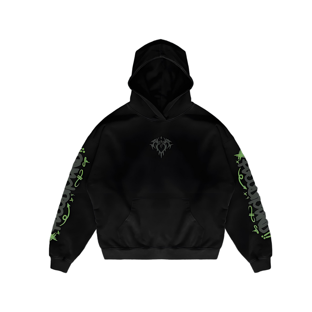 Arcane: Sweat à Capuche Délavé Vintage League of Legends