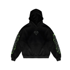 Arcane: Sweat à Capuche Délavé Vintage League of Legends