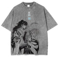 Anime Jujutsu Kaisen Washed Unisex T-Shirt