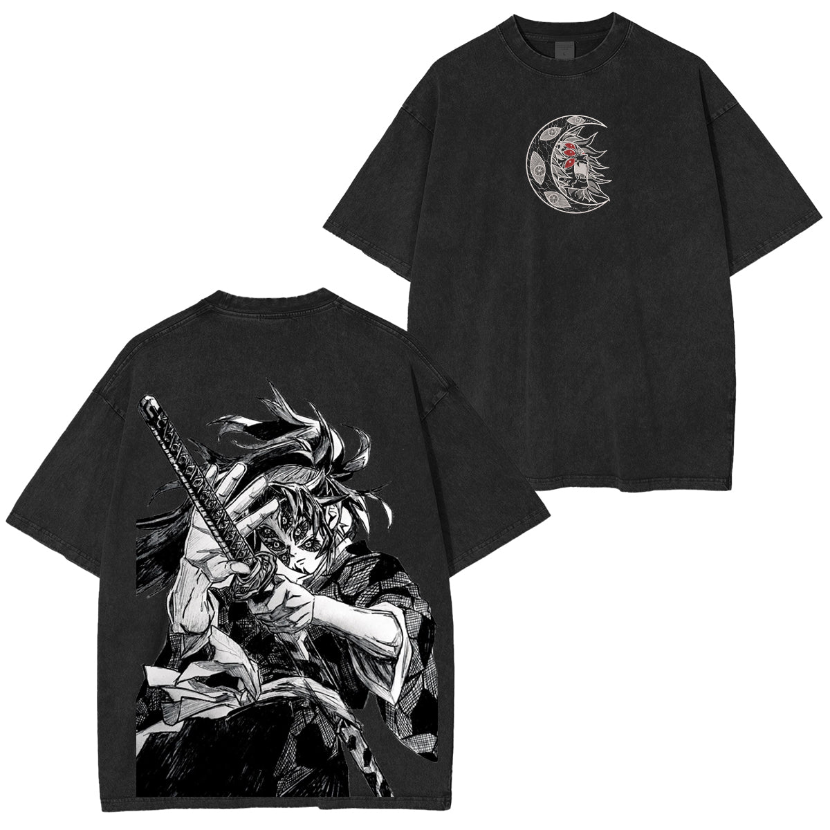 Demon Slayer Vintage Washed T-shirt/Crewneck/Hoodie