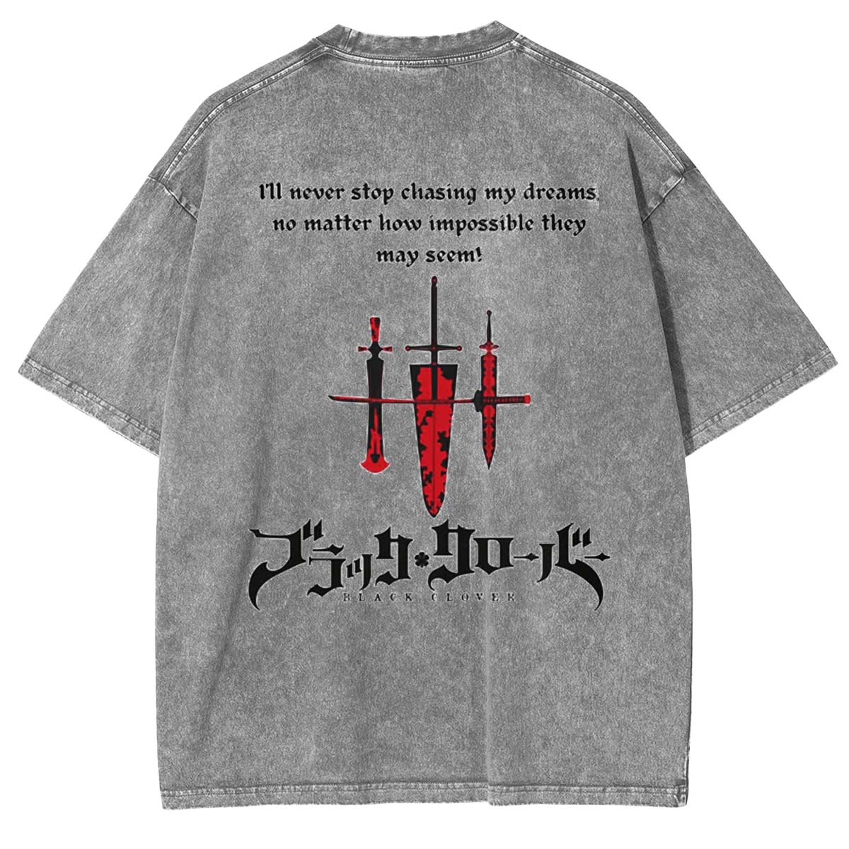 Black Clover Black Bulls Asta Black Clover T-shirt