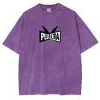 T-shirt en coton délavé My Hero Academia double imprimé oversize anime mangaT-shirt en coton délavé double imprimé oversize anime manga