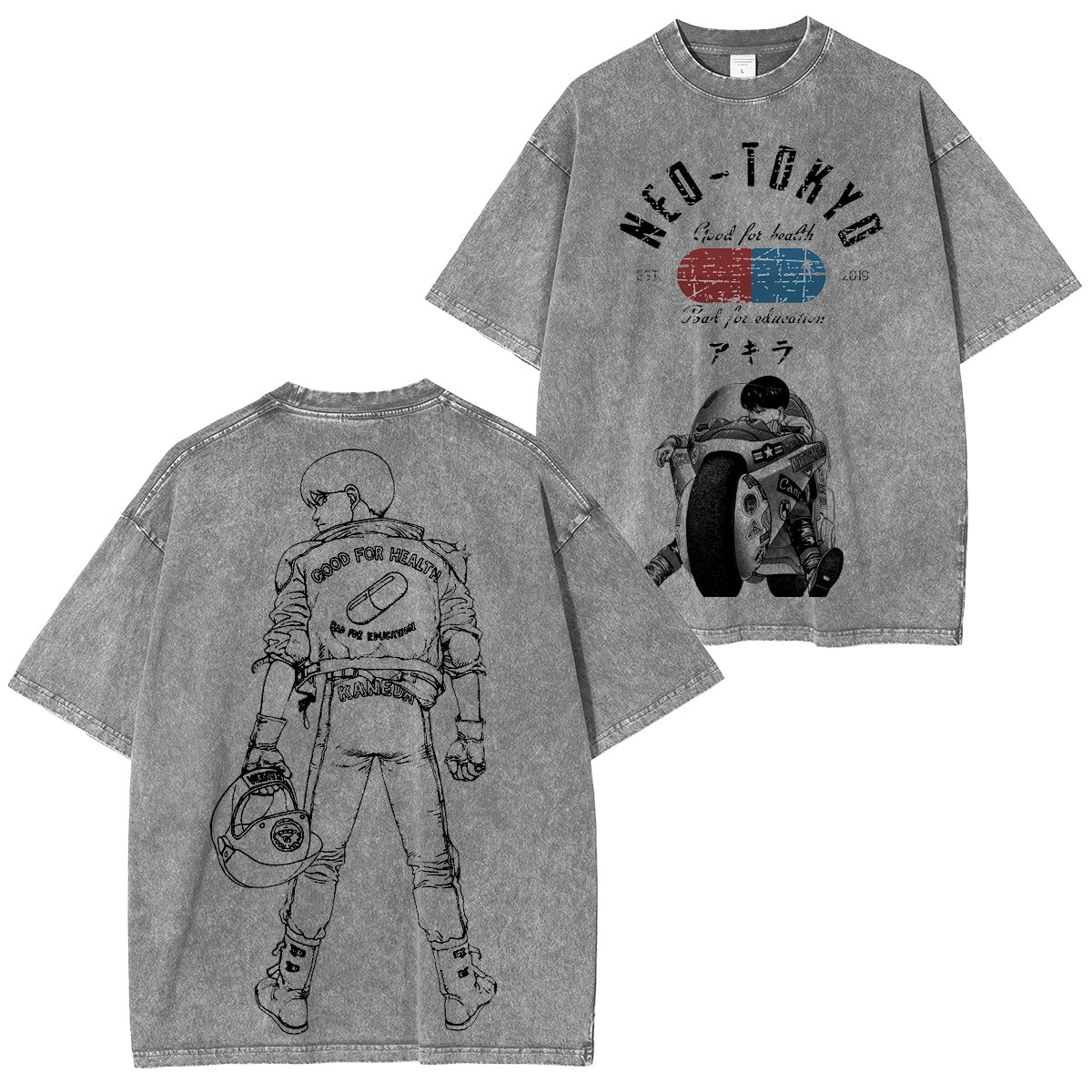 Akira :Ryomen Sukuna Vintage washed T-shirt/Crewneck/Hoodie