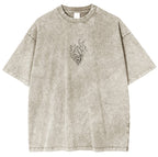 T-shirt unisexe délavé L'Attaque des Titans
