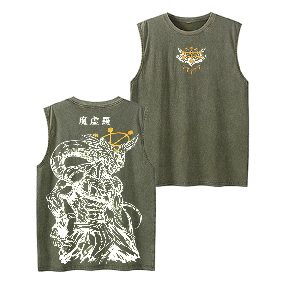 Jujutsu Kaisen  Vintage washed Vest