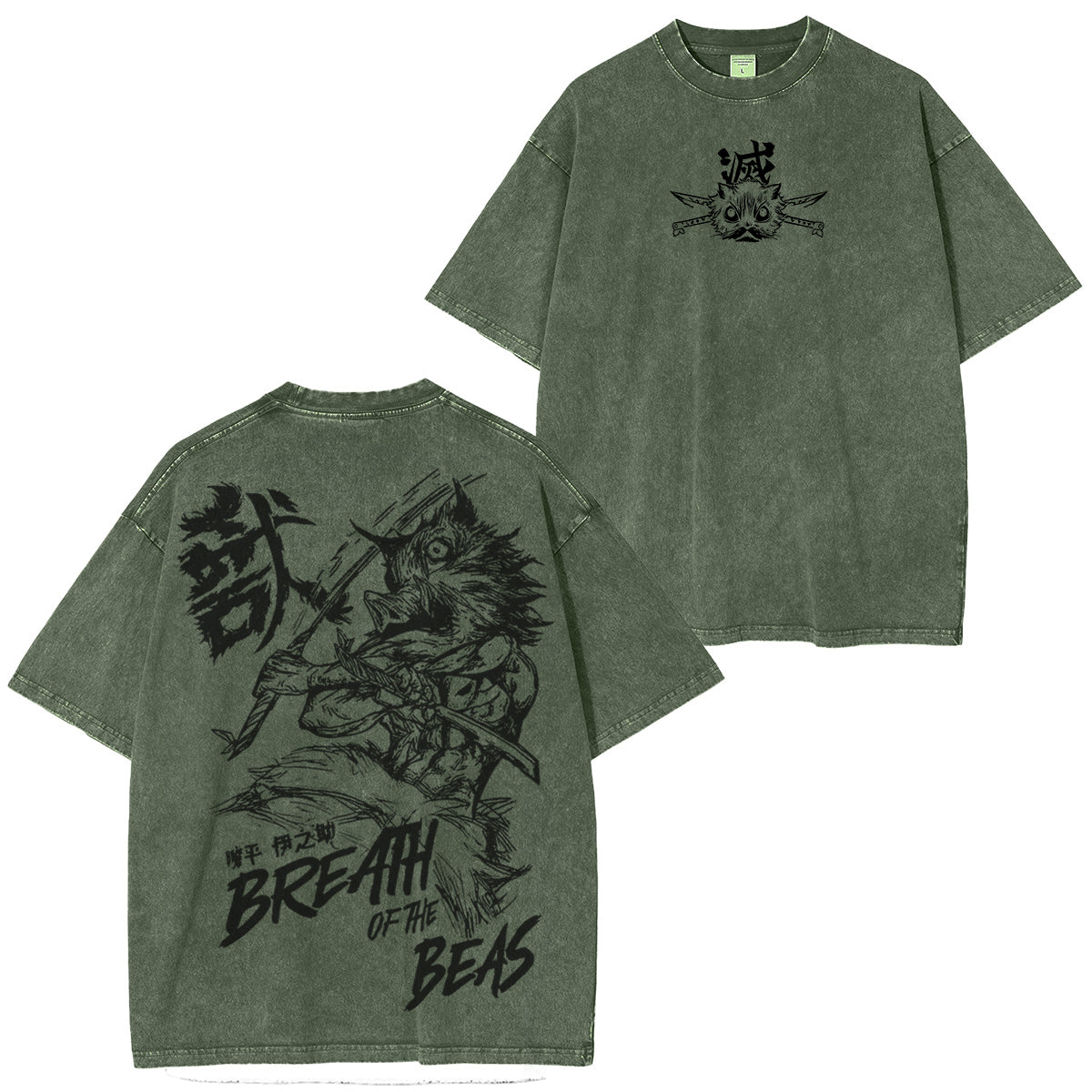 Camiseta de anime de Demonslayer