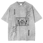 Idées de T-shirts d'Anime de la Série Jujutsu Kaisen de 12 Ukiyo