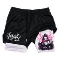 Pantalones cortos de Nezuko en modo demonio "Anime × Gym"