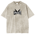 T-shirt en coton délavé My Hero Academia double imprimé oversize anime mangaT-shirt en coton délavé double imprimé oversize anime manga