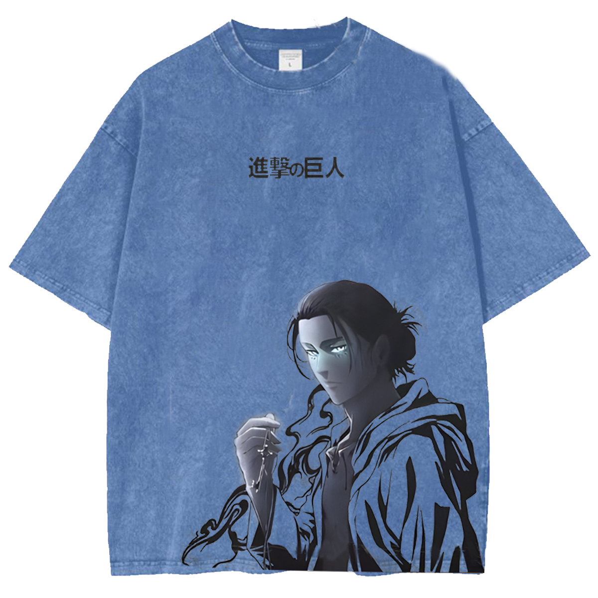 T-shirt Portrait Manga Attaque des Titans Eren Jäger