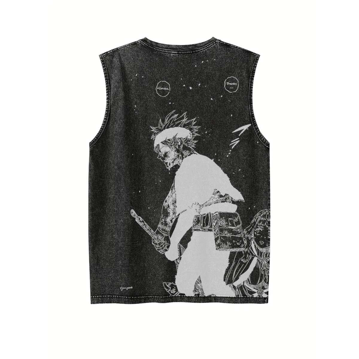 Camiseta sin mangas de anime Black Clover