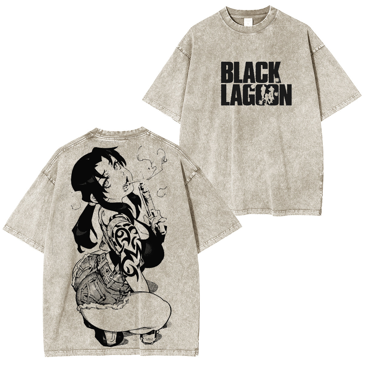 Revy Black Lagoon Vintage Tee