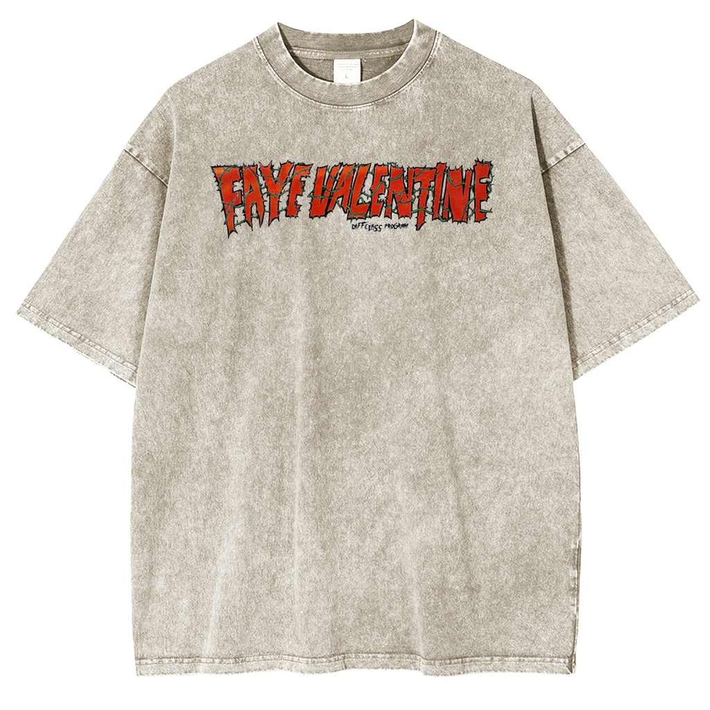 Anima × Movie Anime Cowboy Bebop Faye Spike Manga T-shirt