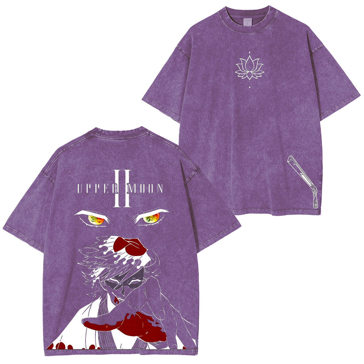 Camiseta Vintage de Demon Slayer, Aska