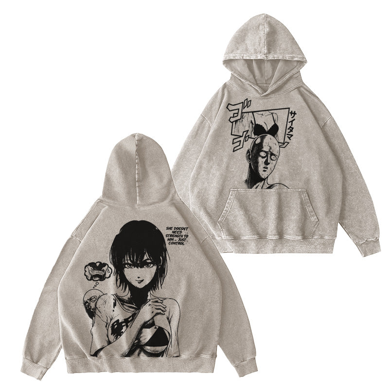 Saitama Fubuki onepunchmanseason3 Vintage Washed T-shirt/Crewneck/Hoodie