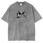 T-shirt en coton délavé My Hero Academia double imprimé oversize anime mangaT-shirt en coton délavé double imprimé oversize anime manga