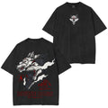 Megumi Fushiguro: Camiseta Unisex Lavada Estilo Vintage de Jujutsu Kaisen