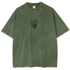 T-shirt unisexe délavé L'Attaque des Titans