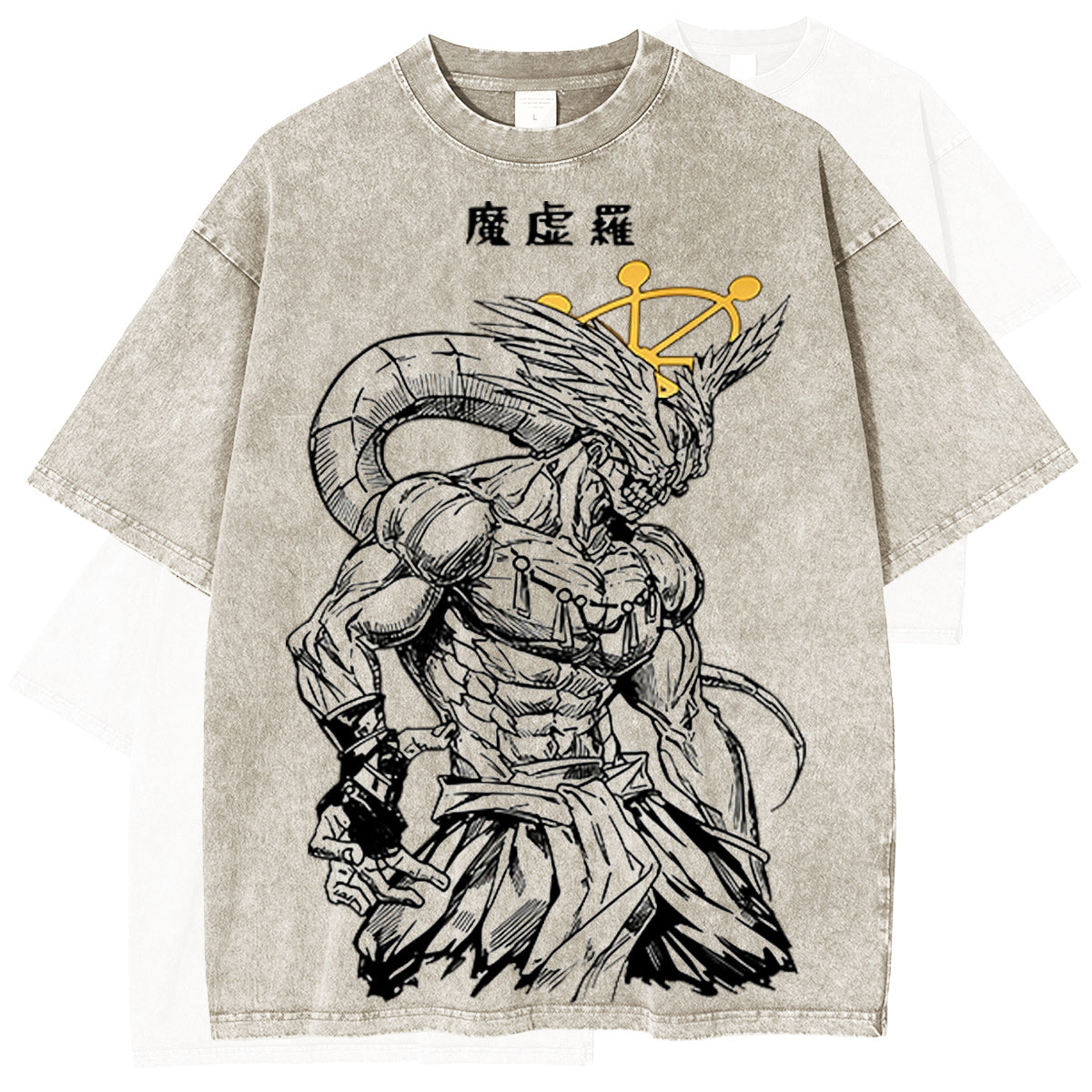 Jujutsu Kaisen :Mahoraga Vintage washed T-shirt/Crewneck/Hoodie