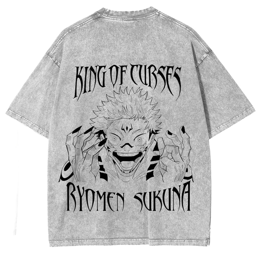 Idées de T-shirts d'Anime de la Série Jujutsu Kaisen de 12 Ukiyo