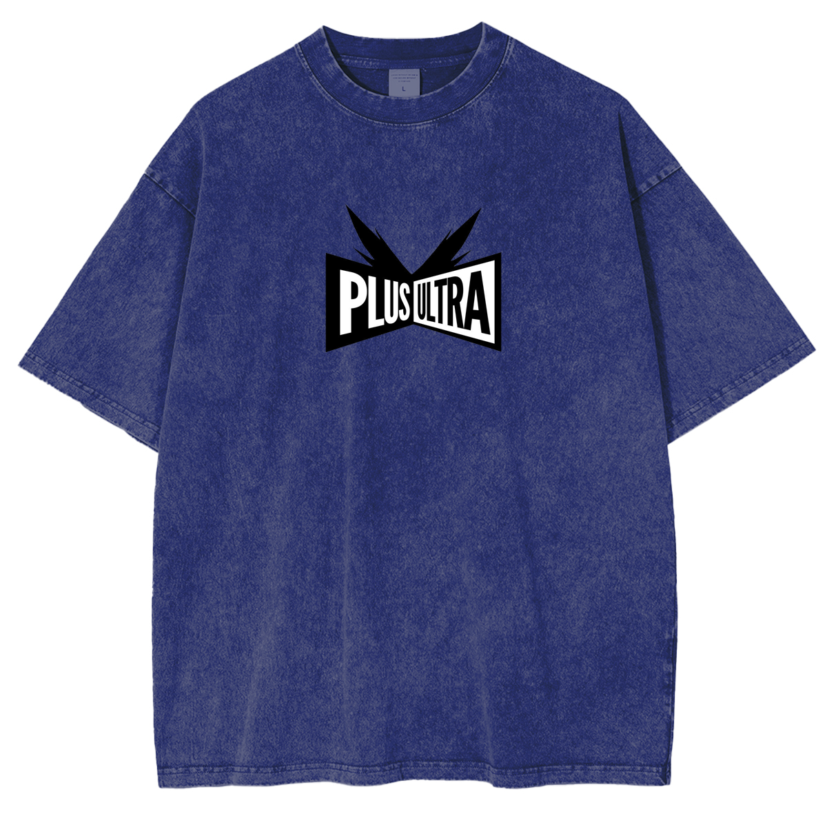 T-shirt en coton délavé My Hero Academia double imprimé oversize anime mangaT-shirt en coton délavé double imprimé oversize anime manga