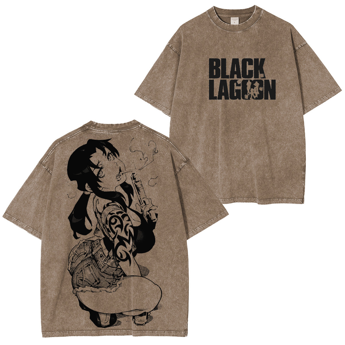 Revy Black Lagoon Vintage Tee