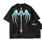 T-shirt délavé coupe unisexe Solo Leveling 2502007490