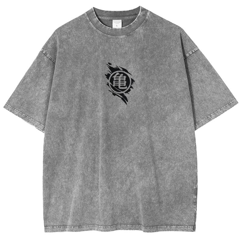 ANIME DRAGONBALL TRUNKS POWER SAIYAN WASHING VINTAGE TEE T-shirt