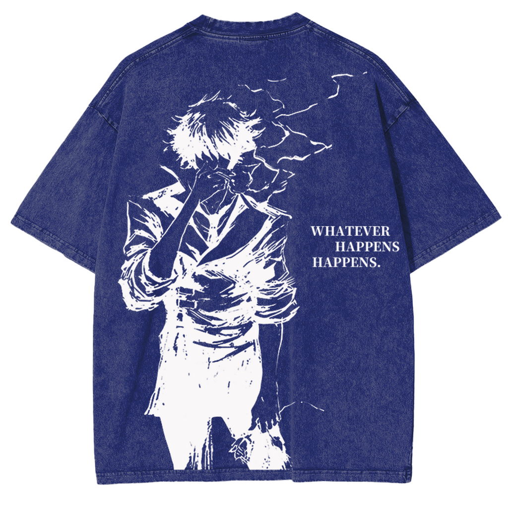 T-shirt unisexe Cowboy Bebop Spike Spiegel vintage délavé