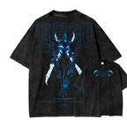 T-shirt délavé unisexe Solo Leveling 2502007532