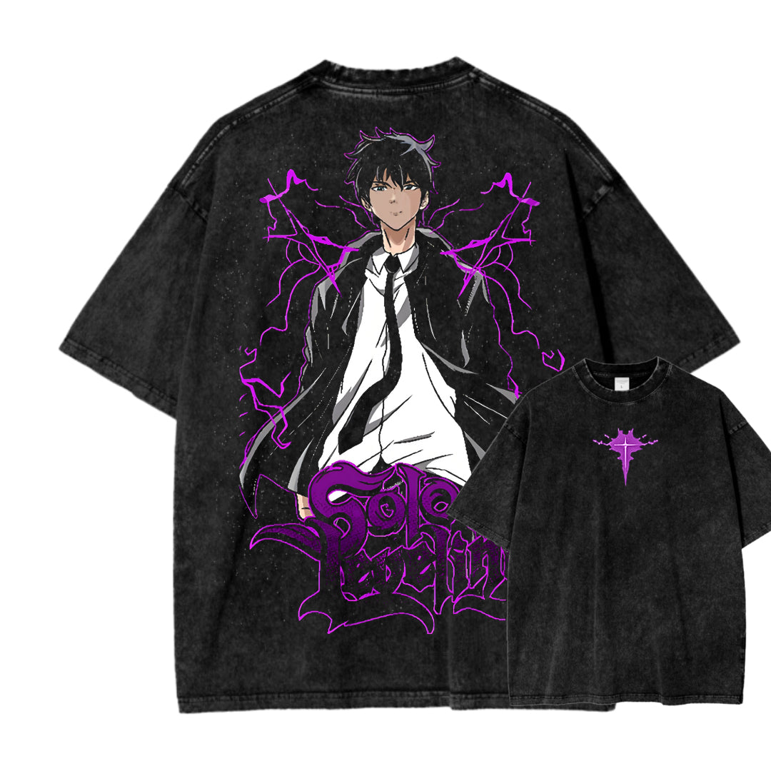 solo leveling Camiseta unisex lavada 2502007599
