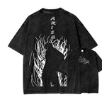 Camiseta Lavada Unisex Solo Leveling 2502007607