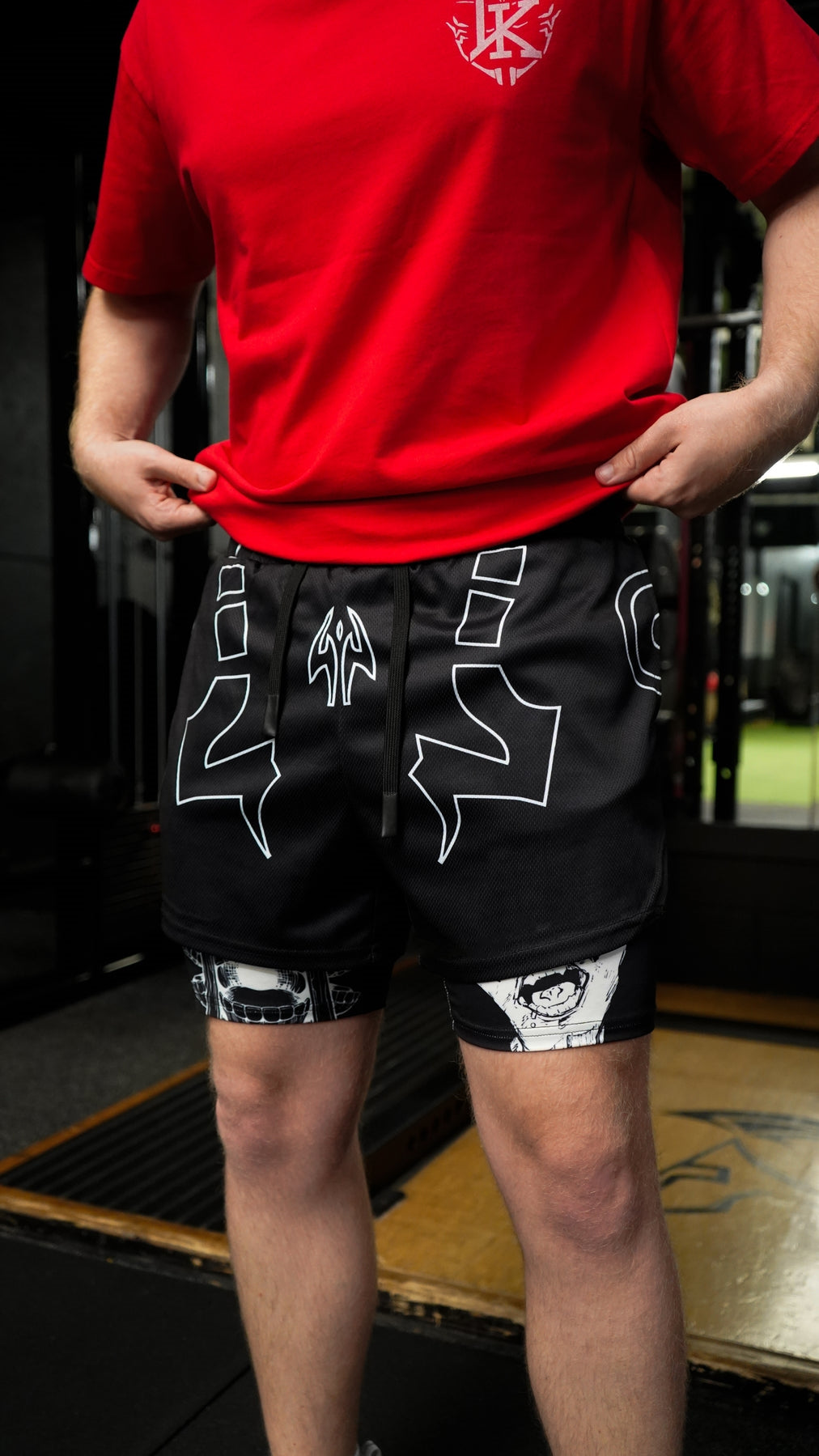 Unconquerable Curse Performance Shorts - JJK