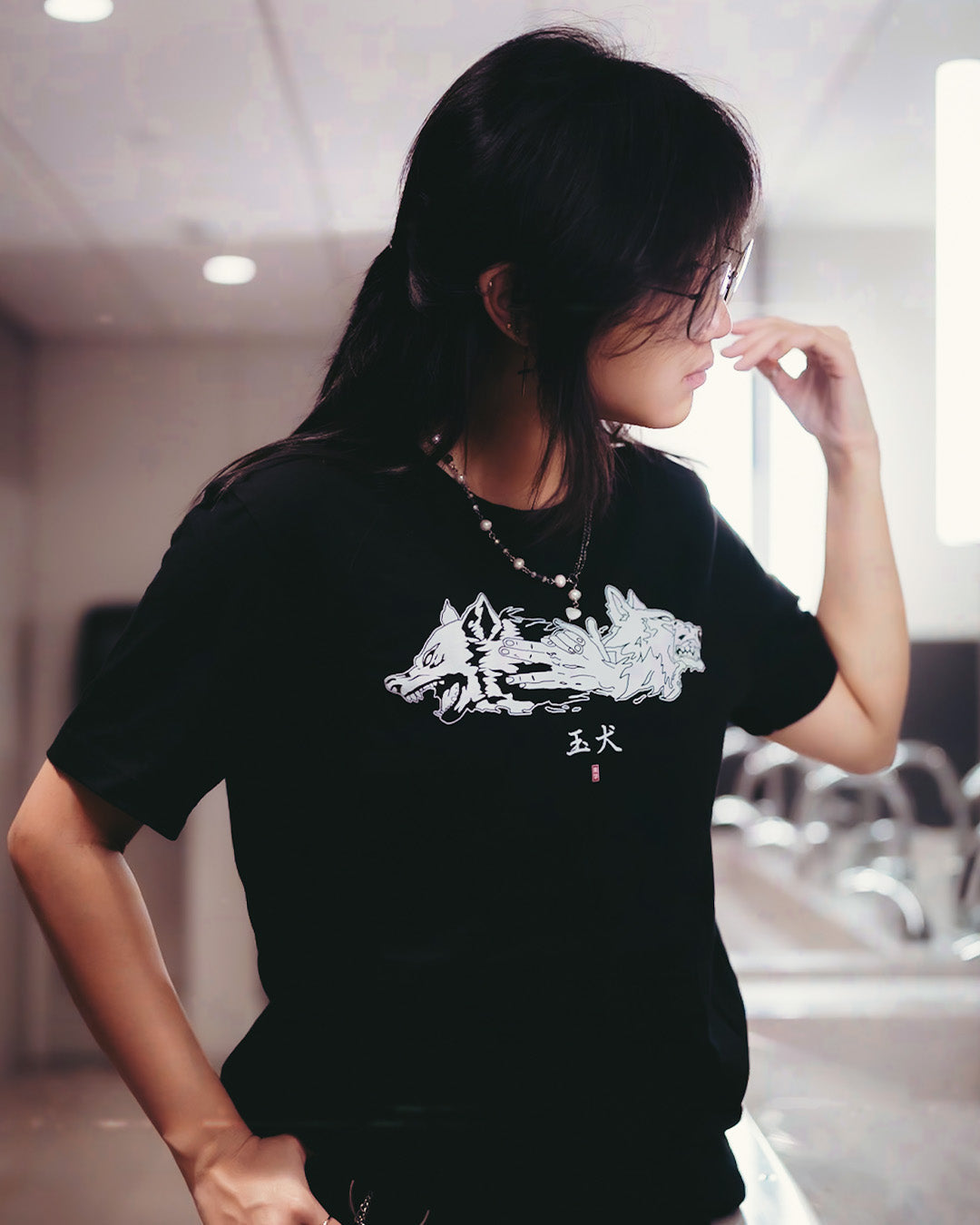 Megumi Lobos Gemelos - Camiseta