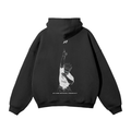 Sweat à capuche Hollow Purple Streetwear noir