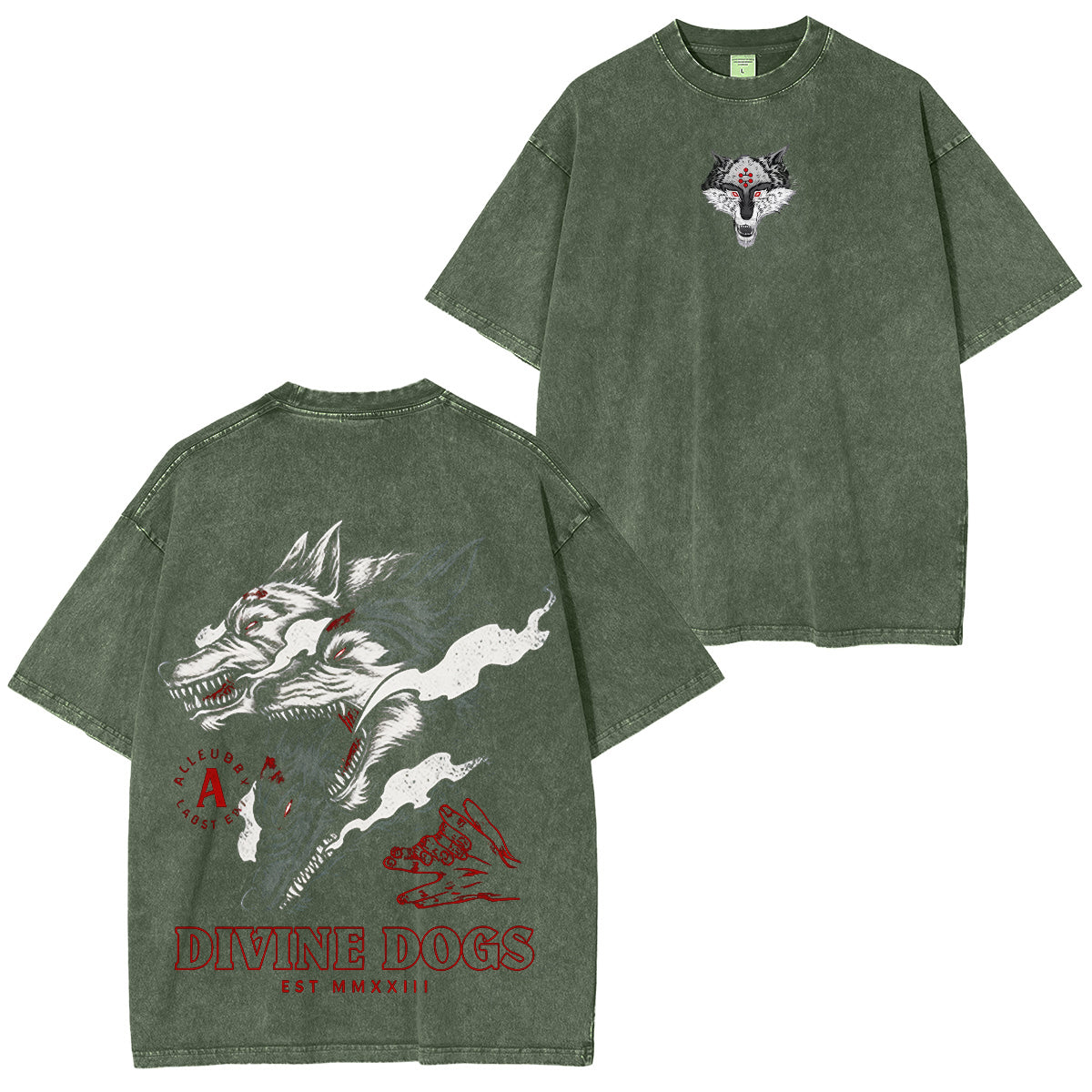Megumi Fushiguro : T-shirt unisexe délavé Jujutsu Kaisen