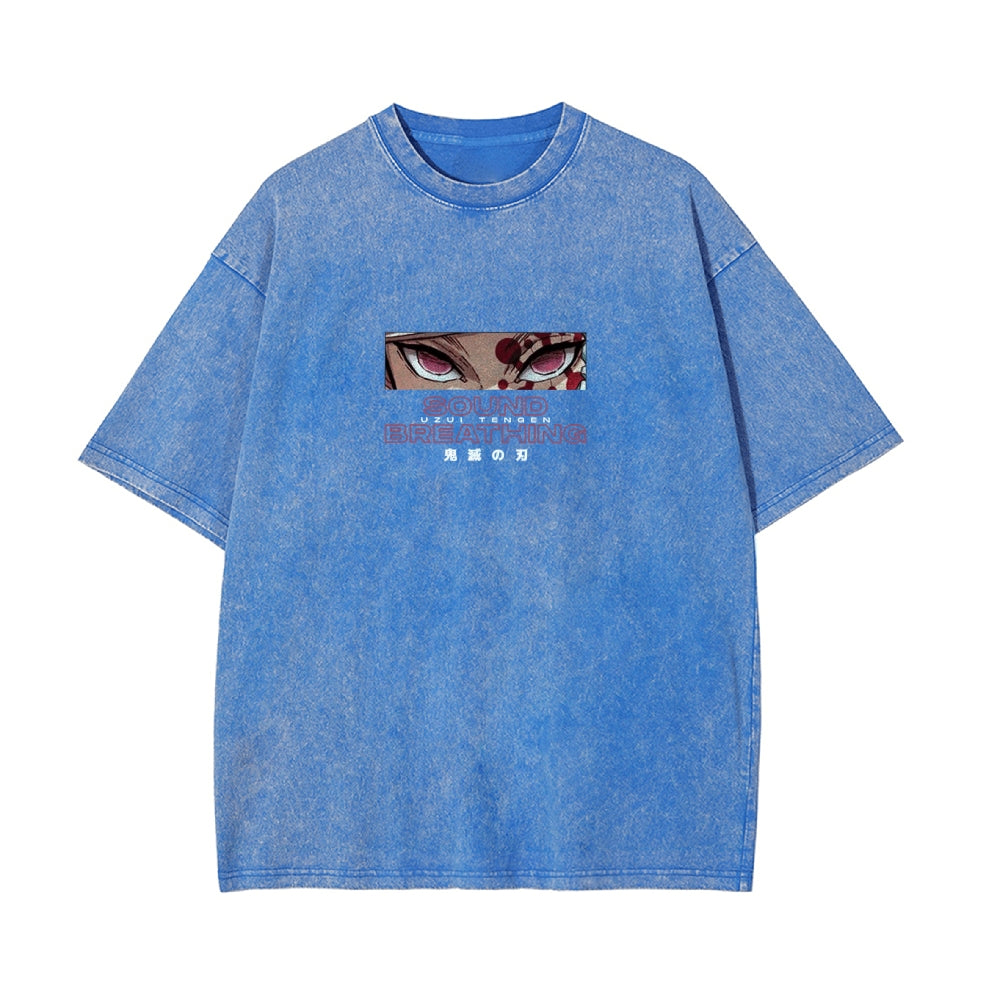 OG Tengen Uzui Vintage Oversized T-Shirt | Demon Slayer