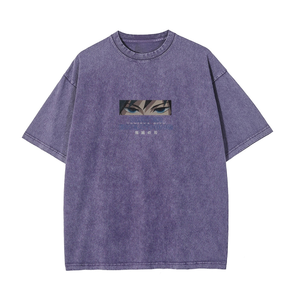 OG Giyu Tomioka Vintage Oversized T-Shirt | Demon Slayer