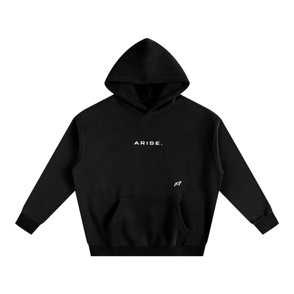 Sudadera con Capucha King of the Ants Streetwear Negra-Solo Leveling
