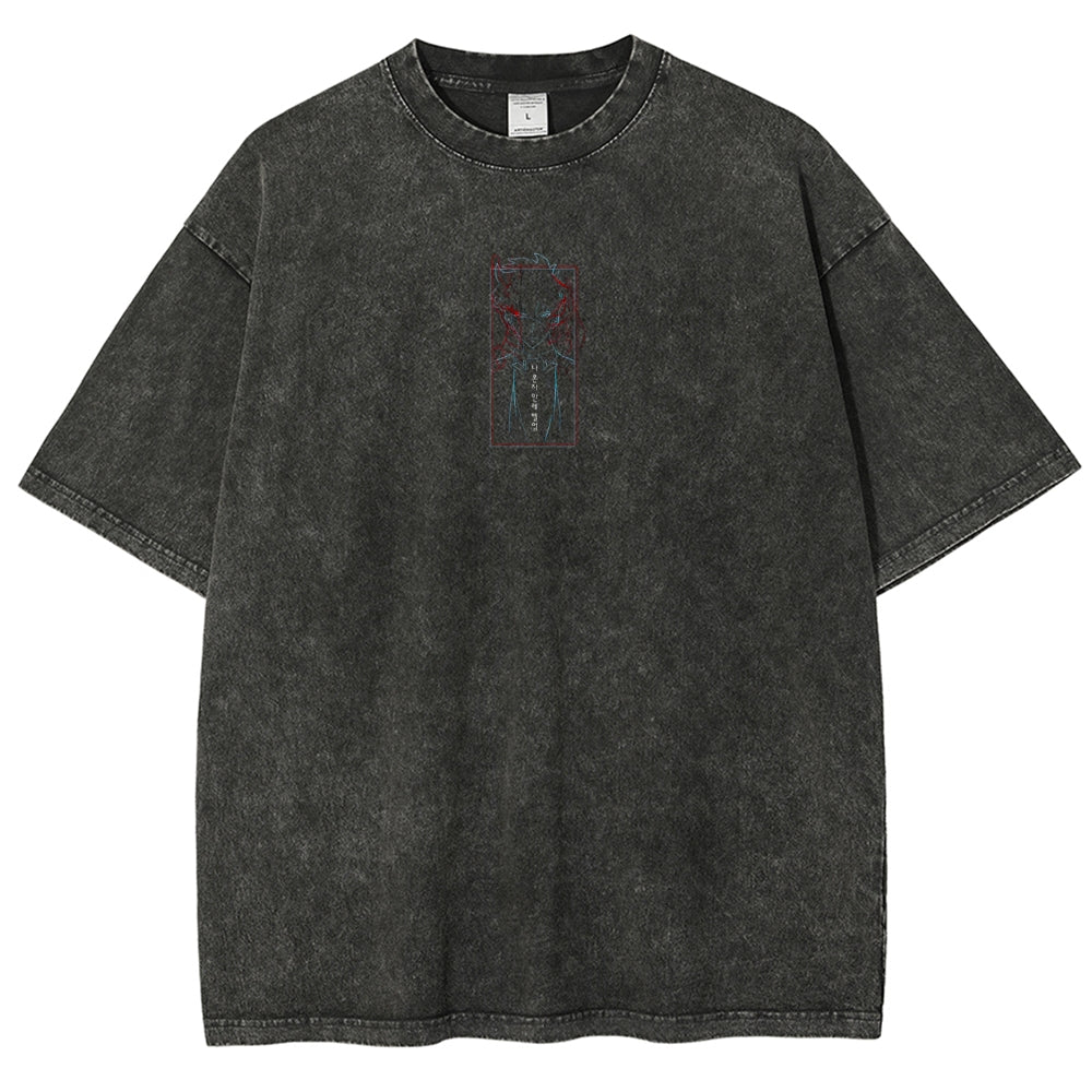 solo leveling Camiseta Unisex Lavada 2501009733