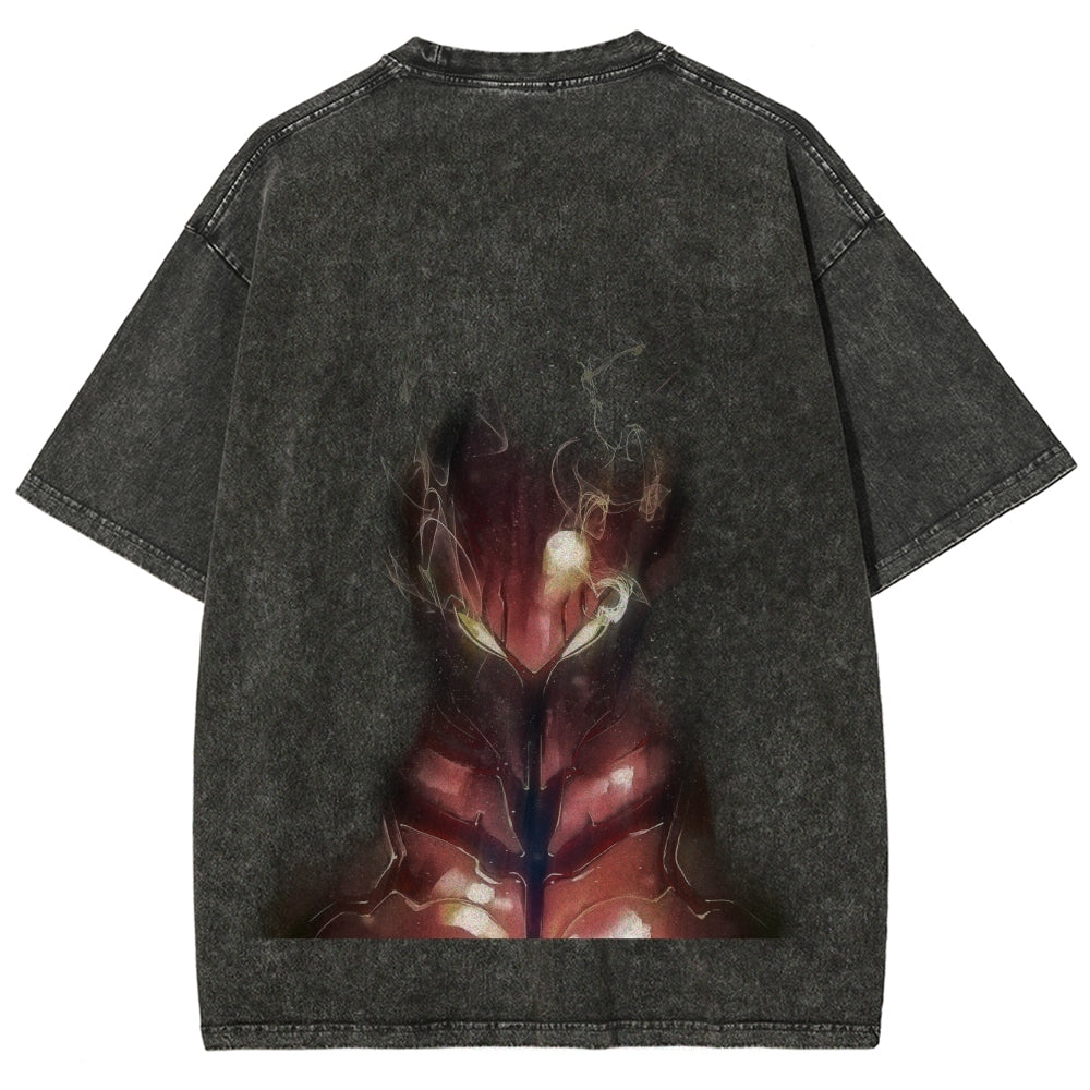 solo leveling Camiseta Unisex Lavada 2501009733
