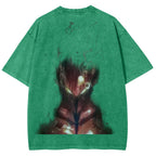 solo leveling Unisex Fit Washed T-Shirt 2501009733