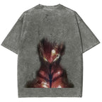 solo leveling Unisex Fit Washed T-Shirt 2501009733