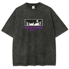 T-shirt délavé coupe unisexe Solo Leveling 2501009734