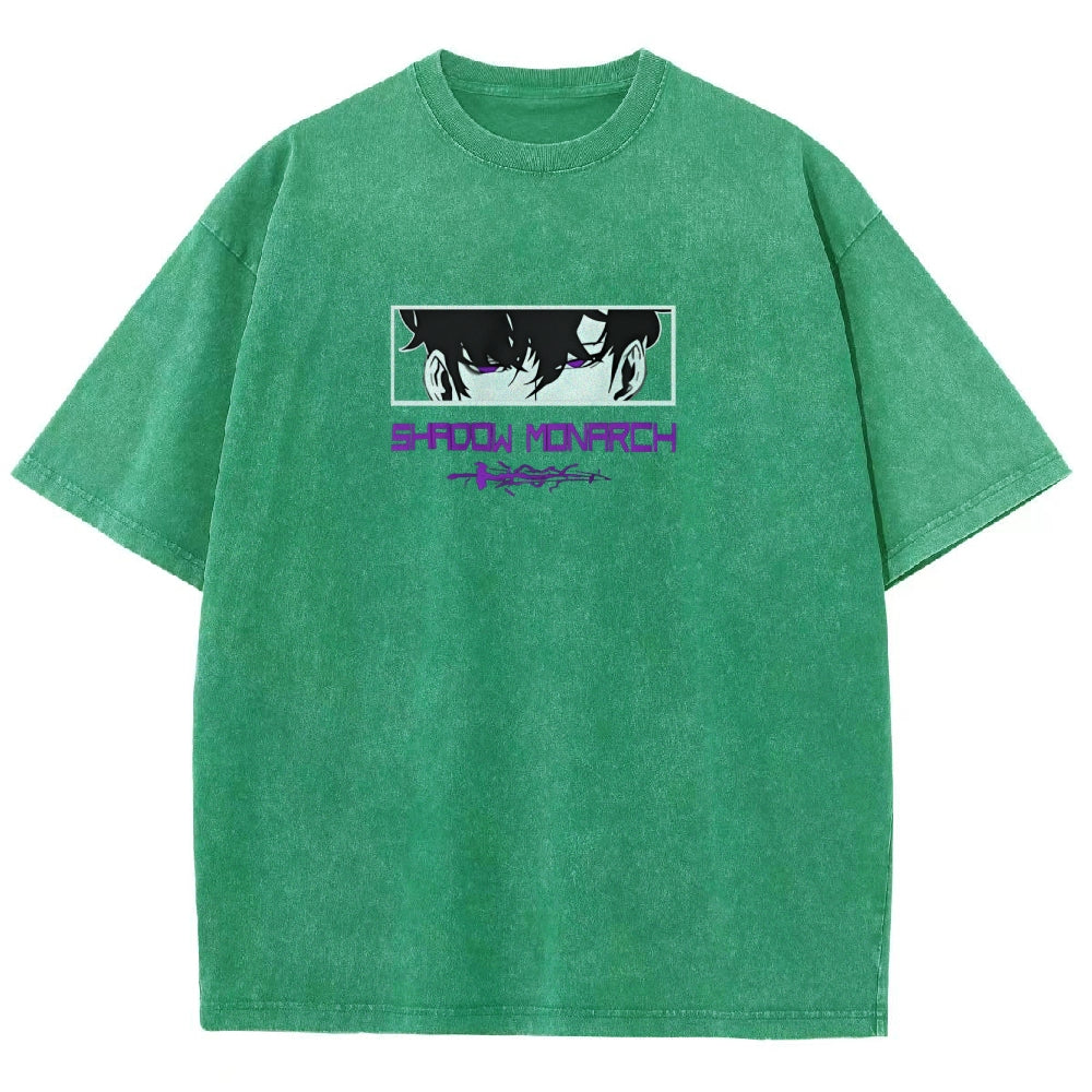 Camiseta Unisex Lavada Solo Leveling 2501009734